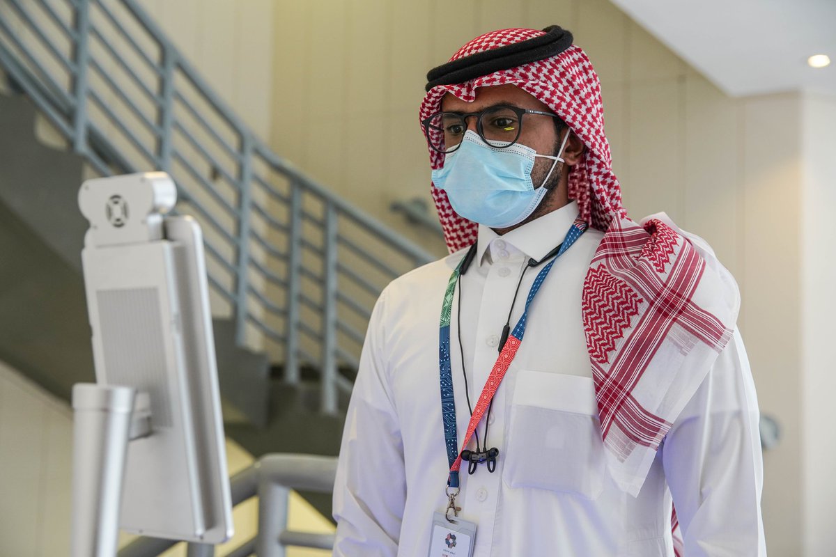 Are they serious, infrared, face scan the lot, no thanks NEOM is employing the latest technologies to keep its employees safe. A new intelligent infrared body temperature monitoring system has been installed at the entrance of NEOM HQ to protect staff and read temperatures.