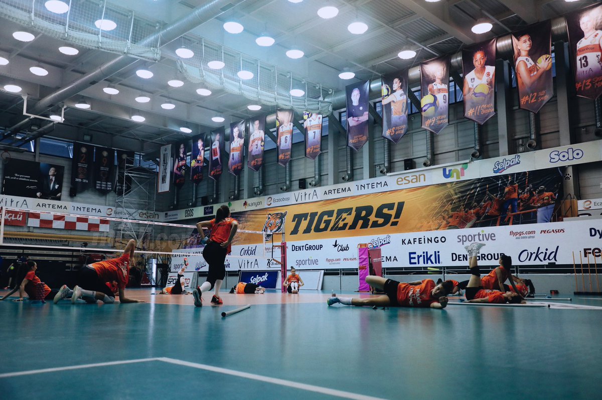 Gücümüzü sizden alıyoruz! <a href="/Ecztigers/">TIGERS!</a> 🧡🖤

Yarın oynayacağımız ilk lig maçımız için hazırız 🤝

#SonunaKadar
#AllTheWay