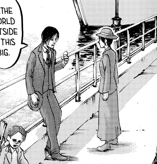 12. (Pt. 2) ++since the thought of a different answer from her would’ve changed anything even in the slightest way as possible was emphasized in the later part of the chapter. Another thing, EM really had their own world in chapter 123.