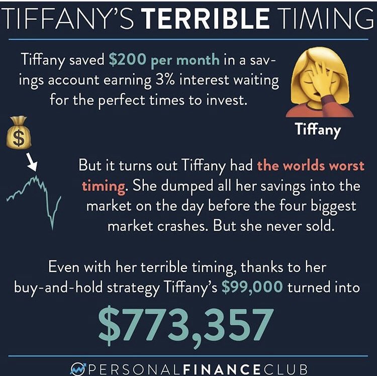  #personalfinance  #investing  #fingeekid Impact of investing in different scenarios - Njce infographic series