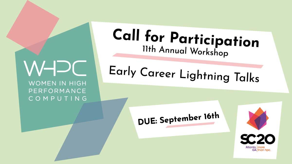 Our 11th Annual <a href="/Supercomputing/">SC25</a> #SC20 #Workshop is headed online!  We're seeking #abstracts for #lightning talks!  Get your submission in: buff.ly/33cxlhX