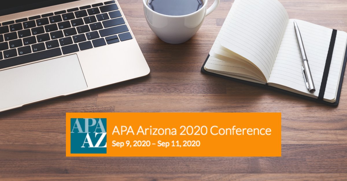 AZPlanning's tweet photo. APA ARIZONA 2020 CONFERENCE
Here we go! This morning's concurrent sessions are underway, and we'll have a total of 15 sessions today. Conference attendees will have access to all of the recorded sessions starting next week.
#azplanning #azapa #planning https://t.co/KgLL8VX168