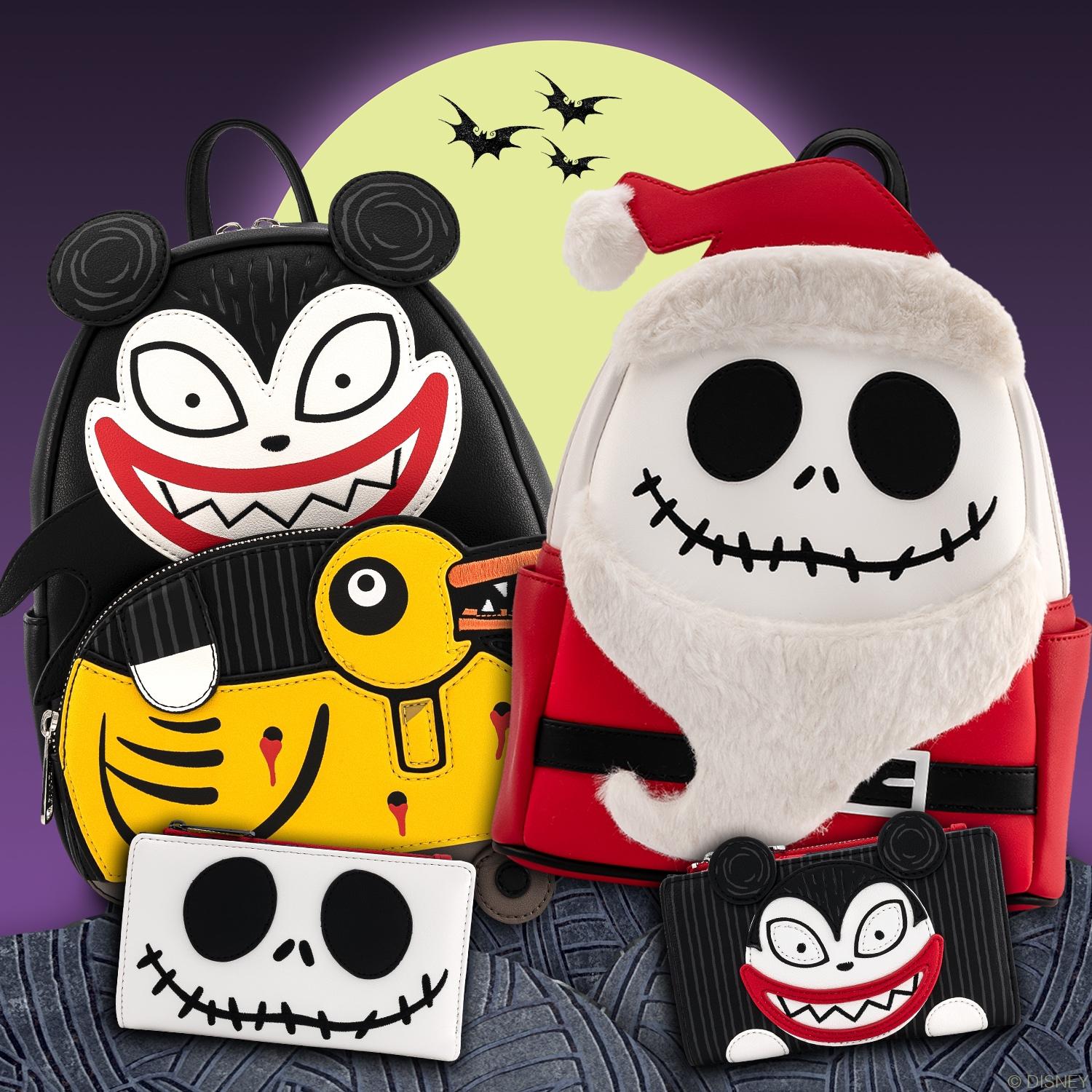Loungefly on X This is Halloween This is Halloween Everybody scream Santa Jack Scary Teddy Undead Duck collections just dropped Shop now at https t 9z0We2NY7W Loungefly Disney NightmareBeforeChrist...