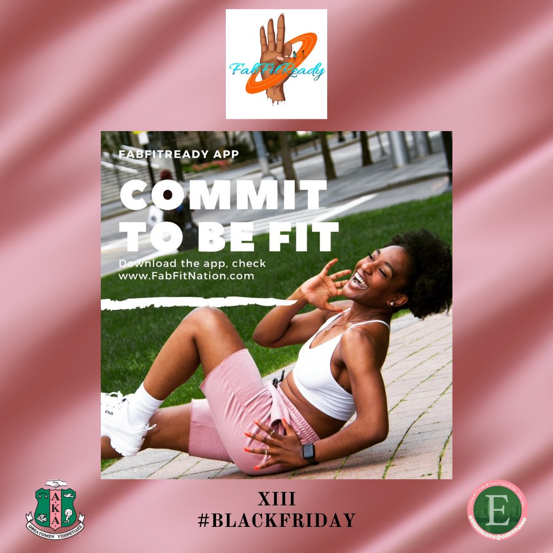 Happy #BlackFriday! Even though in Boston it is a gloomy day, get up and get active! Today's spotlight is spotlighting <a href="/FabFitReady/">FabFitForeverApp</a> ! #BlackFriday #epsilonakas #blacklivesmatter #blackbusinessesmatter #blackwomxnmatter #smallbusinesses #blacklives #spotlight #blackdollar
