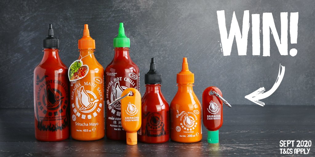 Sriracha_FG's tweet photo. 🔥 FOLLOW + RT for your chance to #WIN this bundle of Sriracha, because you can never have too much of this good stuff 🔥🌶️

#Competition #FreebieFriday #GIVEAWAY https://t.co/MAWp86V36d
