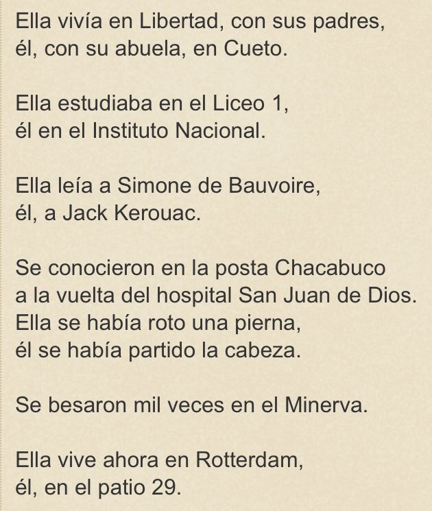 LoquitoLoco's tweet photo. Este once quiero compartir con ustedes uno de mis poemas favoritos, escrito por mi amigo Horacio Eloy, poeta de la ciudad y de la memoria: https://t.co/7yXNb3f6F1