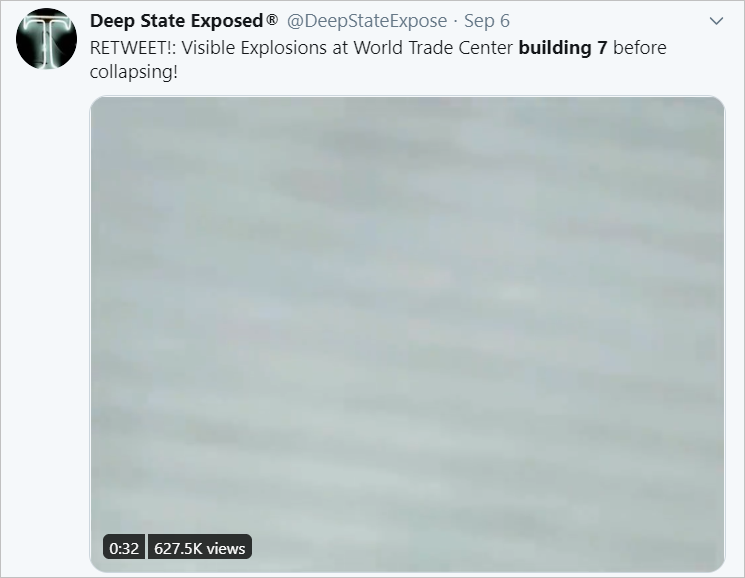 Also, as pointed out by my colleague  @O_Rob1nson, it's reassuring to see Twitter's new explanatory line under trends working as intended. As Twitter says, Americans are just "reflecting" on building 7 memories. Nothing to see here folks