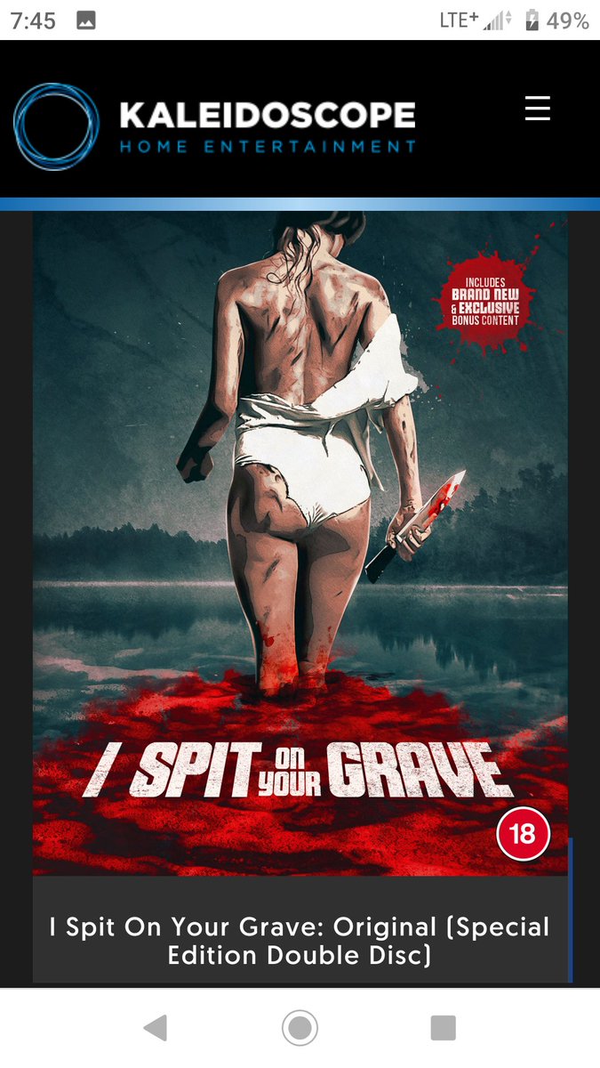 janoconnell's tweet photo. @UKKaleidoscope @warrioragency Releasing 1st in the UK on Bluray disk in a special six box set #ispitonyourgrave films. #isoyg #isoygdv and #terryzarchis #guwisoyg with the @ISOYG1978 along with #sarahbutler 2010-2015 releases. https://t.co/5c83QnzbRe