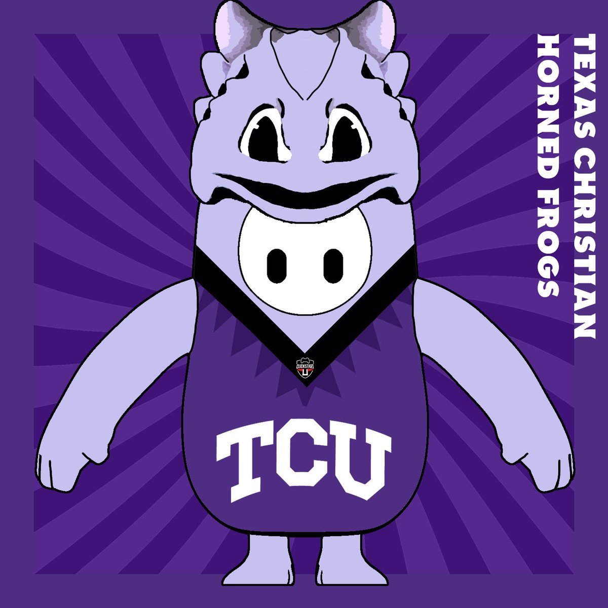 LevelNextNews's tweet photo. Part frog. Part alien. All TCU Horned Frog Fall Guys bean.
#CollegeFallGuys @tcu_esports https://t.co/Ldpk1UlkOA