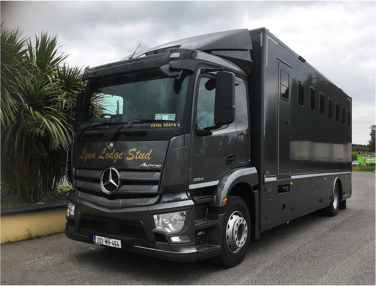 Mercedes-Benz Commercial Vehicles Ireland (@mbcv_ireland) on Twitter photo A star of the Lynn Lodge Stud: The <a href="/MercedesBenz/">Mercedes-Benz</a> Antos ⭐️ Supplied by <a href="/MutecV/">MUTEC Mercedes-Benz Commercial Vehicles</a> this #Antos 1824L Midi Cab comes fitted with horse box by Giblin Body Builders. #PicOfTheWeek A star of the Lynn Lodge Stud: The <a href="/MercedesBenz/">Mercedes-Benz</a> Antos ⭐️ Supplied by <a href="/MutecV/">MUTEC Mercedes-Benz Commercial Vehicles</a> this #Antos 1824L Midi Cab comes fitted with horse box by Giblin Body Builders. #PicOfTheWeek
