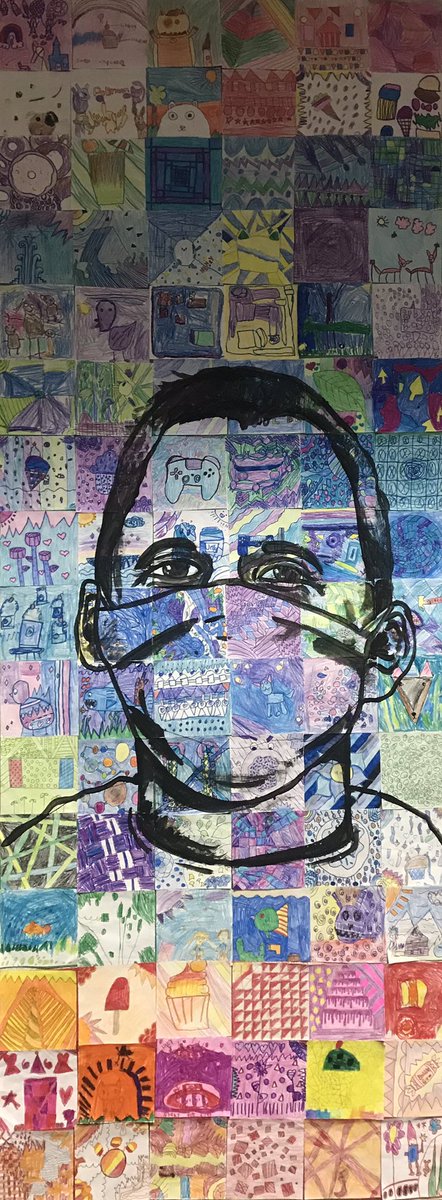 CCE_MusicRoom's tweet photo. Look at these gorgeous wall hangings from OPE art class! I am always amazed how Mrs. Cox designs such beautiful collaborative pieces. Artistic creations by beautiful kiddos and a gifted teacher. #OPEthePlacetoBe https://t.co/Eis1sje4Yc