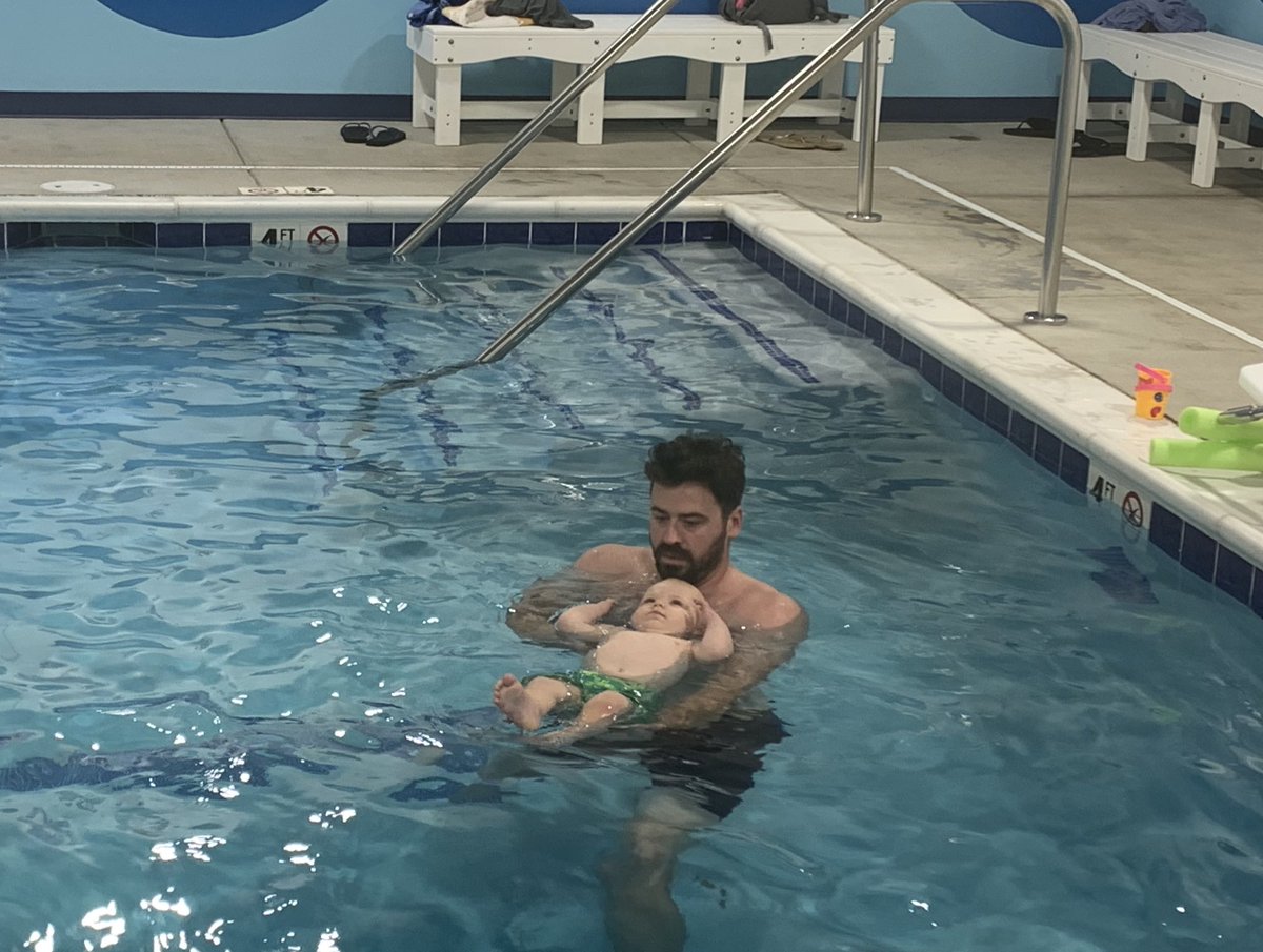 WVLTBrittany's tweet photo. My little heart is so full this morning since our pediatrician asked us about our safe swimming plan at our 9-month checkup. ❤️ Water safety is important. Know how to protect your family around water at any age. @LevisLegacy3 @SafeSplash https://t.co/7549AscRGy https://t.co/WybnEEhesB