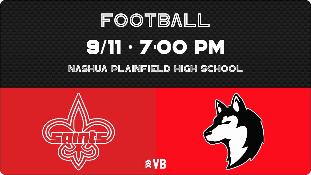 Football (Varsity) Game Day! - Check out the game preview for the Nashua-Plainfield Huskies vs the Saint Ansgar Saints. It starts at 7:00 PM and is at Nashua Plainfield High School. ia.varsitybound.com/football/2020-…