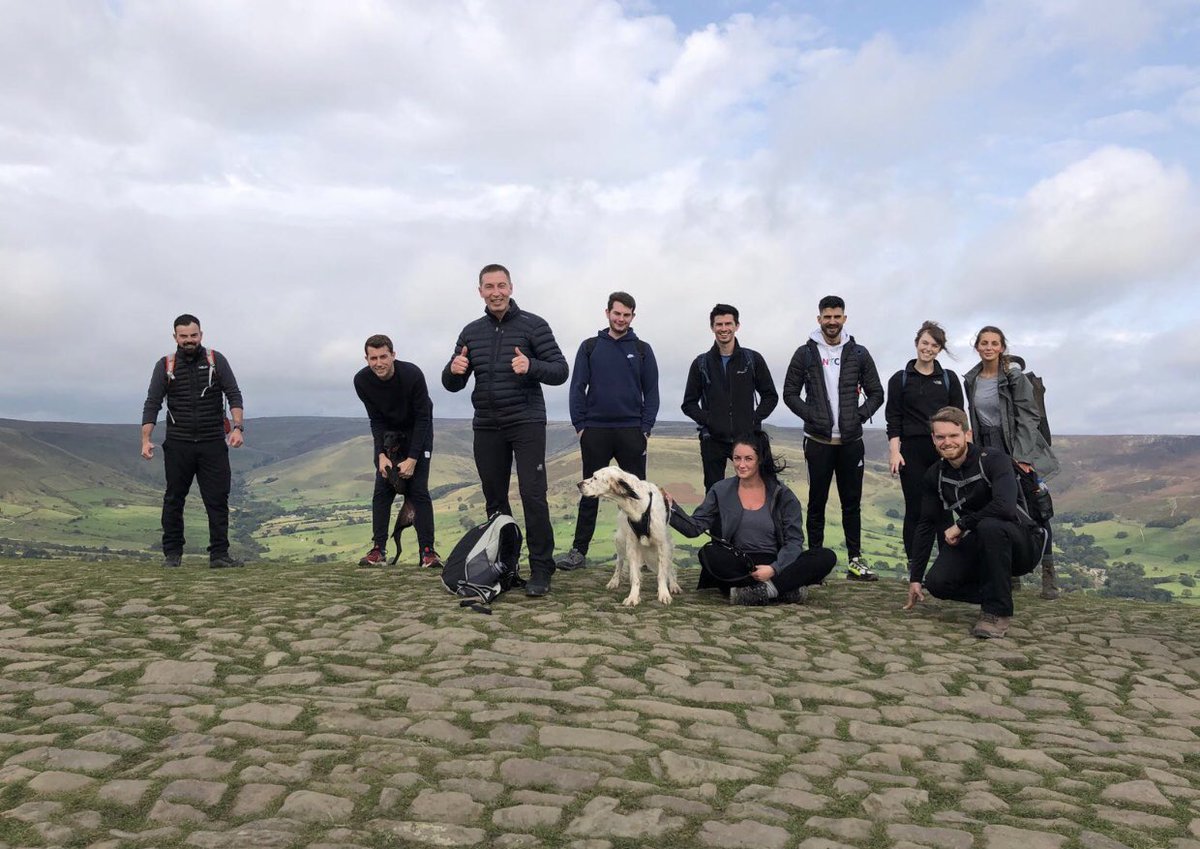 Team hike in Edale today with <a href="/freshwalks/">Freshwalks</a>