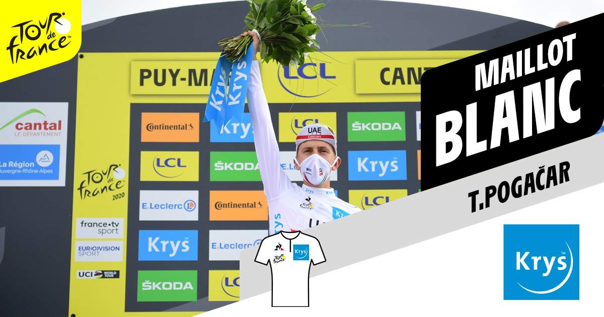 🏆 Podiums Stage 13 #TDF2020 

💛 <a href="/MaillotjauneLCL/">Maillot Jaune LCL</a>  
🇸🇮 <a href="/rogla/">Primož Roglič</a> 

💚 Maillot Vert <a href="/WeLoveCyclingFR/">Škoda We Love Cycling France</a> 
 🇮🇪 <a href="/Sammmy_Be/">Sam Bennett</a> 

🔴⚪ <a href="/maillotapois/">Maillot à Pois E.Leclerc</a> 
🇫🇷 <a href="/BenoitCosnefroy/">Cosnefroy Benoit</a> 

⚪👶 Maillot Blanc <a href="/opticiens_krys/">Opticien_Krys</a> 
🇸🇮 <a href="/TamauPogi/">Tadej Pogačar</a>