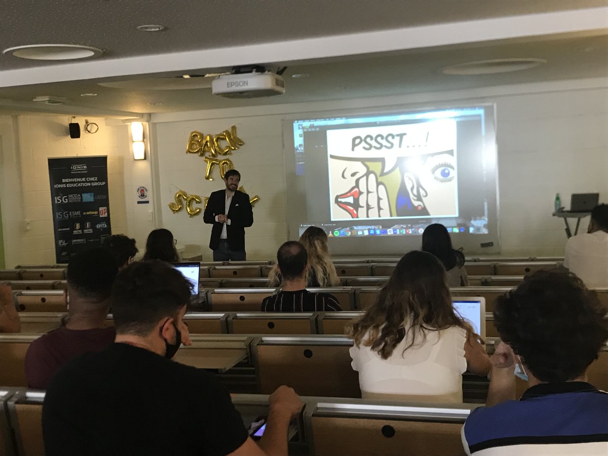 Epitech Digital School (@epitechdigital) on Twitter photo Après leur rentrée, la promotion 2021 a pu assister à une masterclass sur la e-reputation par <a href="/PFCanault/">PF Canault 🐒</a> ! 👀
Un moment enrichissant pour nos étudiant.e.s ! Après leur rentrée, la promotion 2021 a pu assister à une masterclass sur la e-reputation par <a href="/PFCanault/">PF Canault 🐒</a> ! 👀
Un moment enrichissant pour nos étudiant.e.s !