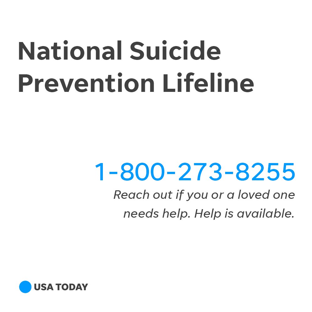 If you or someone you know is contemplating suicide, help is available.