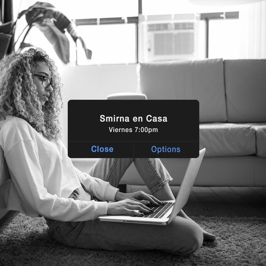 smirnamty's tweet photo. ¡No te pierdas de #SmirnaEnCasa ! Tendremos un tiempo de oración y estudio de la palabra. 
¡Comparte la transmisión!

📍HOY 7PM | Facebook Live https://t.co/mSQYFChvat