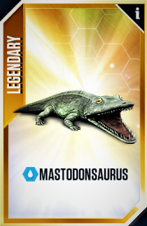 Like Microposaurus, Mastodonsaurus is a LEGENDARY beast in  @JWorldTheGame