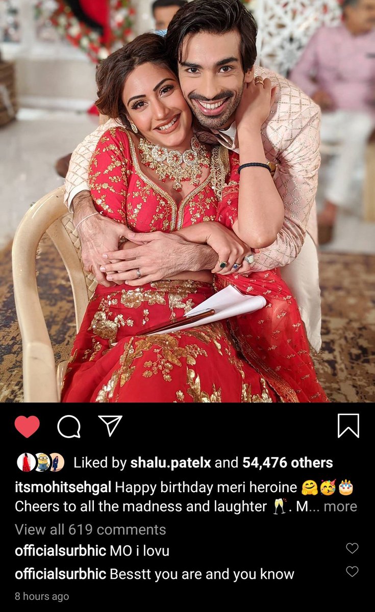 suparna99's tweet photo. This friendship โค๏ธโค๏ธ๐๐ #MohitSehgal #SurbhiChandna #naagin5 #Surhit #Jaybani her comments โค๏ธ๐
Once again #HappyBirthdaySurbhiChanda https://t.co/ff0m18JsQy