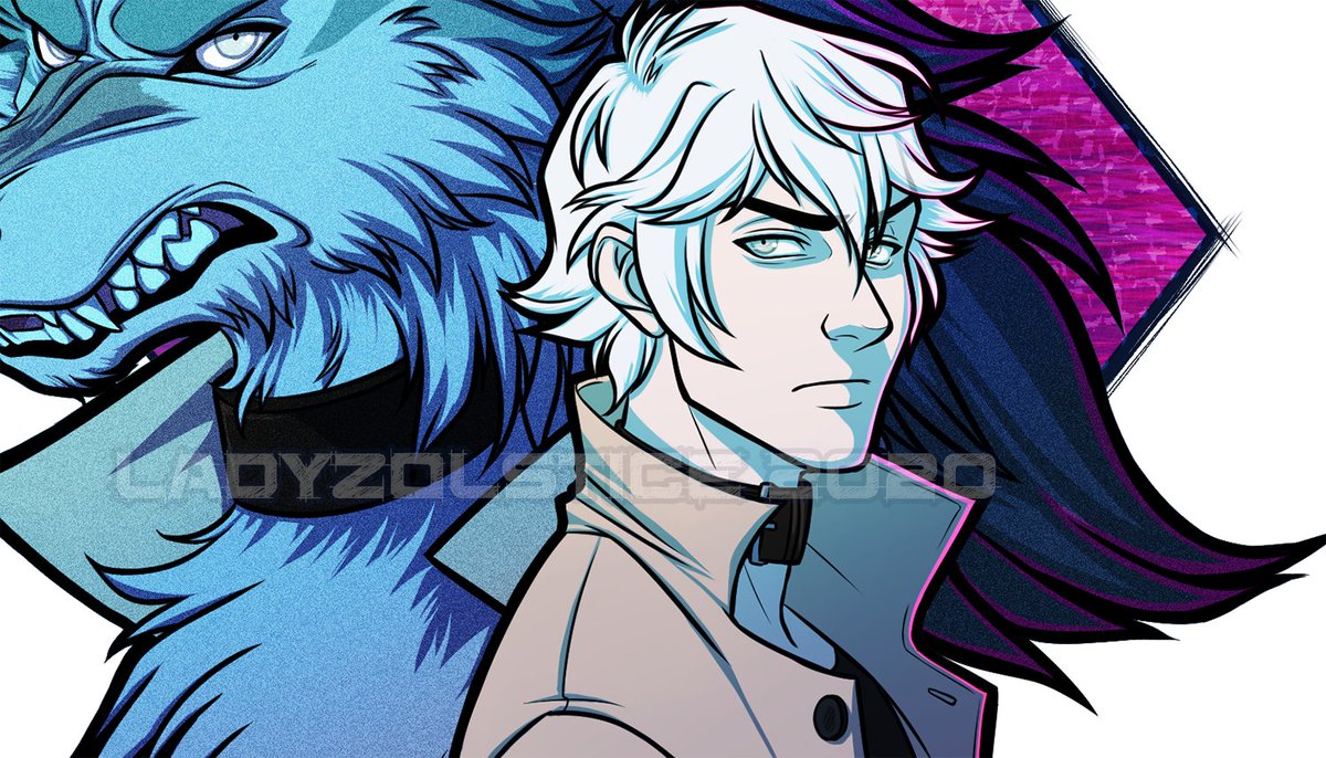 ArtZolstice's tweet image. I'm always a sucker for gruff, kind-hearted anime lads. #BNA #BrandNewAnimal #FanArtFriday #ShirouOgami