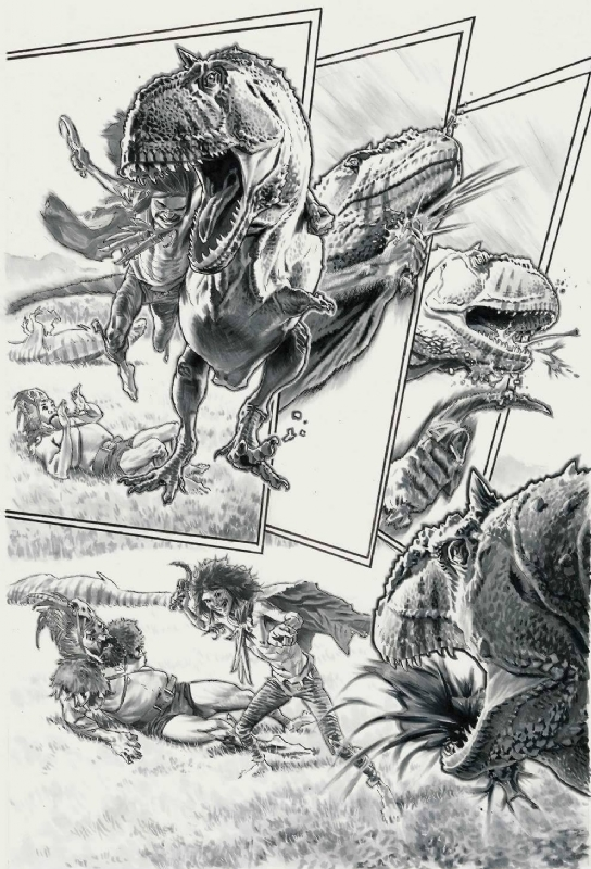 @AnneComics Oh man you need to see what @lewislarosa is putting out too. This dude is just one of the best dinosaur artists, let alone being a comics artist. 