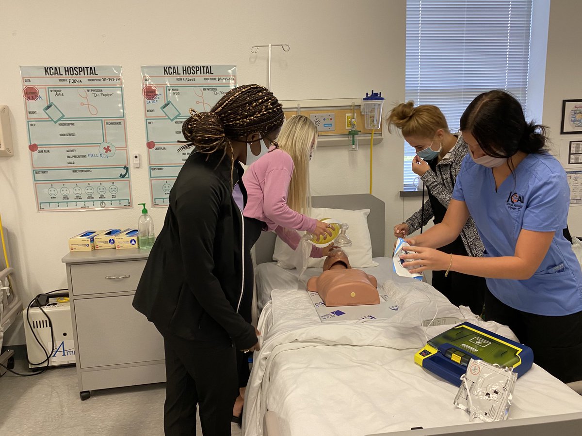 PctKcal's tweet photo. Mock codes in PCT again. Johnny the CPR man is having a rough couple of days. #CTEinKISD #CelebrateKISD ⁦@KCAL_KISD⁩ https://t.co/qpJ9mNhPq1