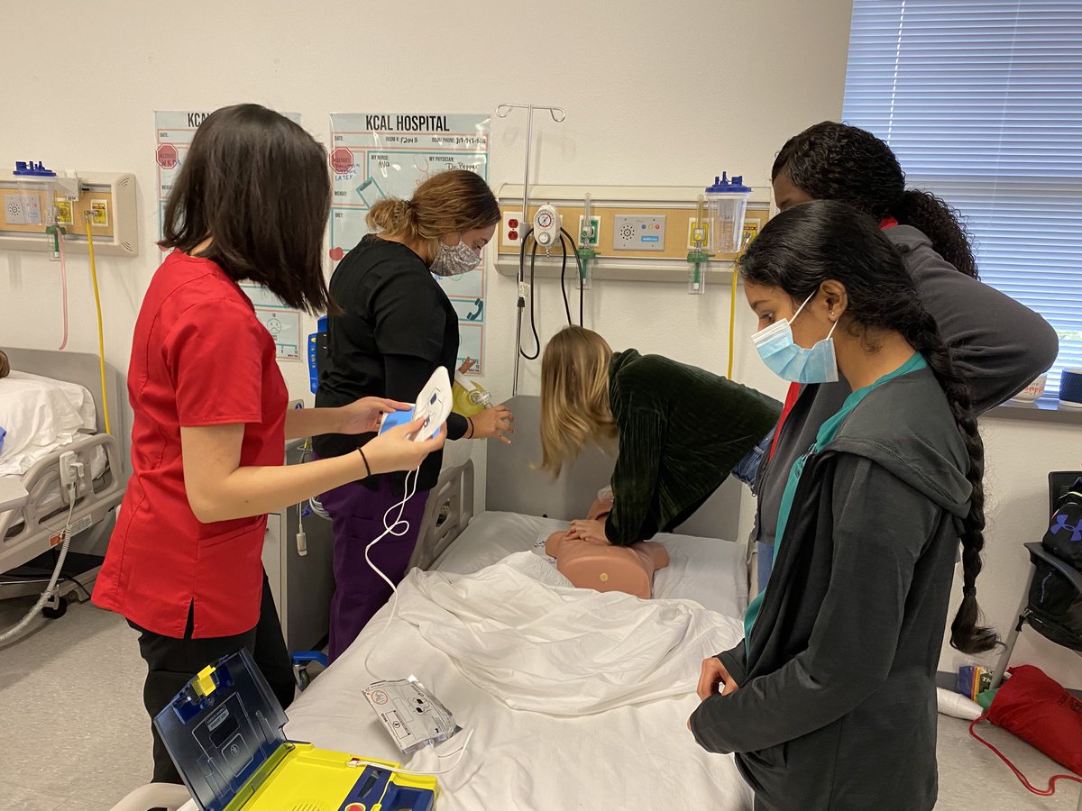 PctKcal's tweet photo. Mock codes in PCT again. Johnny the CPR man is having a rough couple of days. #CTEinKISD #CelebrateKISD ⁦@KCAL_KISD⁩ https://t.co/qpJ9mNhPq1