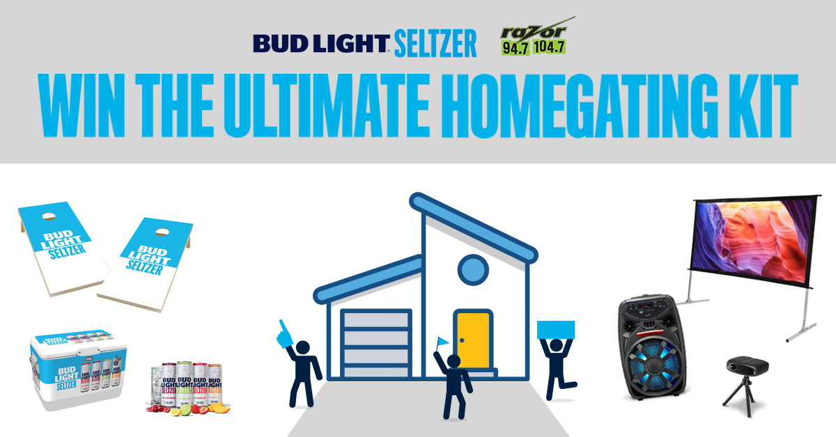 RazorWisconsin's tweet photo. Enter to win a @budlight Seltzer Ultimate Homegating Kit!!

GPX Indoor/Outdoor Projector Screen
GPX Portable Micro Projector with Digital Light Processing
iLive Wireless Tailgate Speaker
Corn Hole Game
#BudLightSeltzer Cooler filled with Bud Light Seltzer

https://t.co/97fJ5yr5fU https://t.co/PIQ5TCaZ59