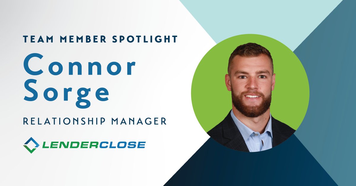 Coviance's tweet photo. LenderClose is kicking off a Team Member Spotlight series, which will highlight one member of our amazing #DreamTeam each month. Meet Connor Sorge, a relationship manager and baseball coach, who was been with LenderClose since July 2019. https://t.co/auaqy8r24q https://t.co/LMQ5HXz79e
