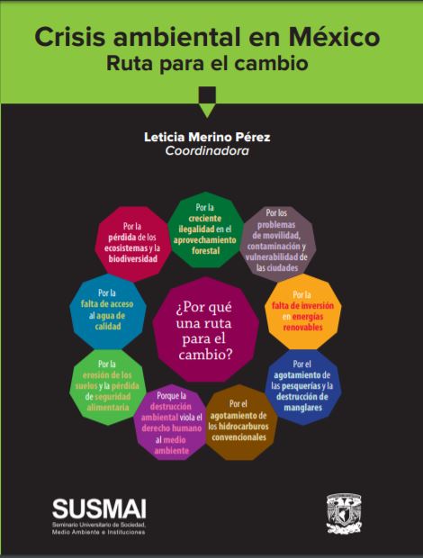 susmai_unam's tweet photo. Con tres cambios de secretario en la @SEMARNAT_mx en apenas dos años, no está demás recordar los desafíos que enfrentamos en materia de política ambiental. Para hacerlo, les invitamos a descargar el libro Crisis ambiental en México. Ruta para el cambio:
https://t.co/hq5WxGMNce https://t.co/C4Ay0zR3EQ