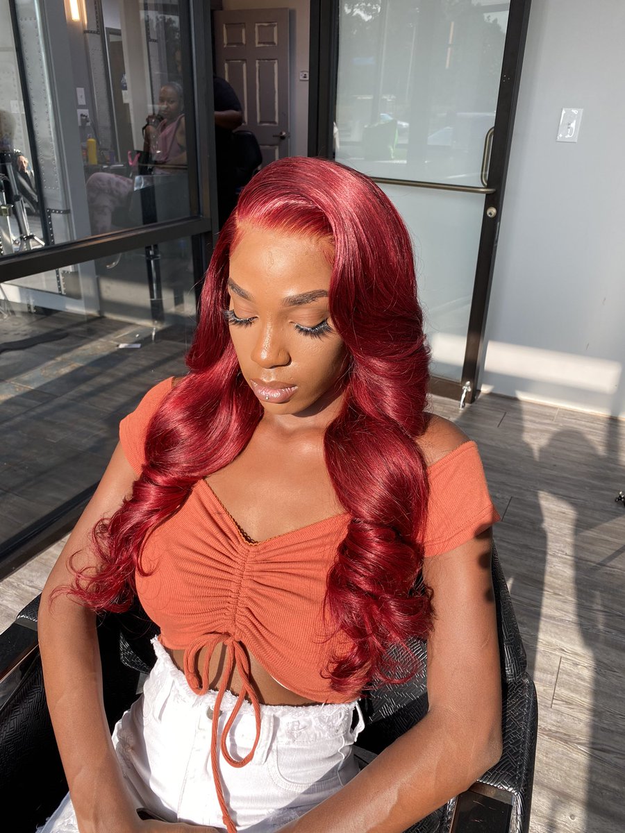 LegitPrettyBoy's tweet photo. No filter , straight from the camera roll . Custom color on this natural black HD Wig 🍒🔥❤️ #SlayedByJordan #atlantahair #atlantafrontals #atlantahairstylist https://t.co/TAeuEP4uiG