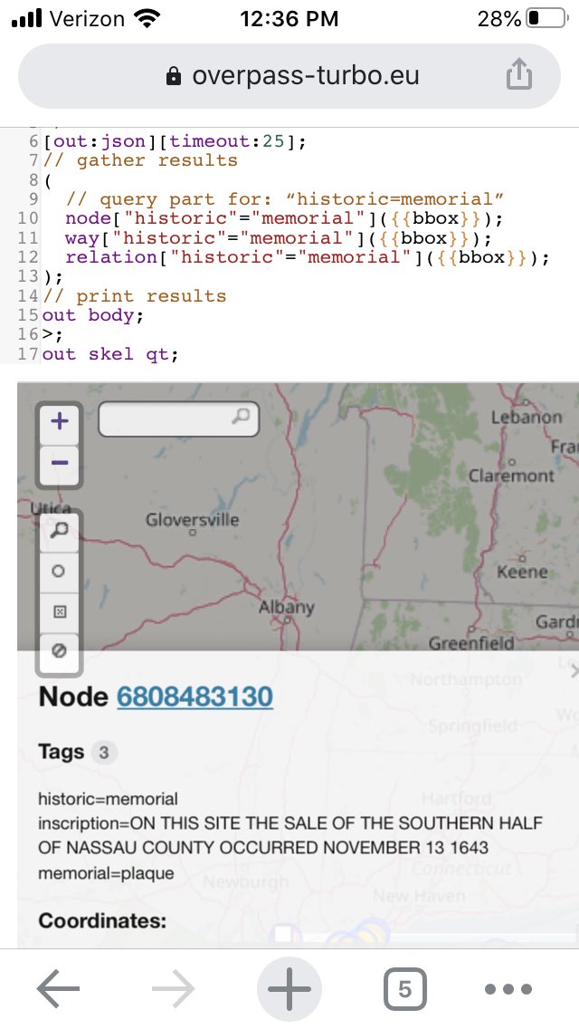 LiMapping's tweet image. On this day 19 years ago the twin towers in Lower Manhattan were struck by two airplanes leaving more than 3000 dead and families devastated. 

Here are two locations of 9/11 memorials tagged “historic=memorial” and an interesting one marking the sale of Southern Nassau