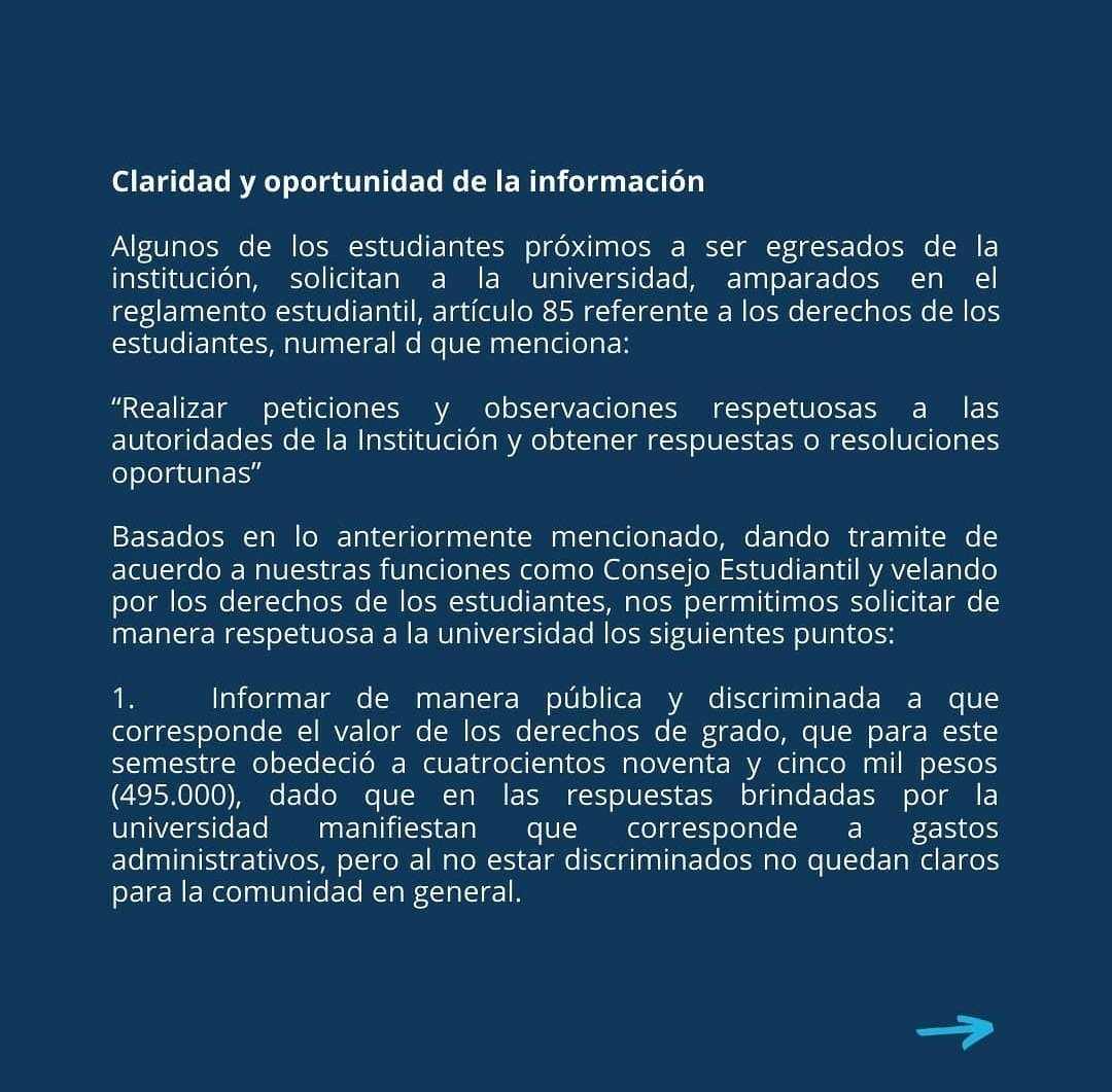 beltranaleja19's tweet photo. @Poligran @rector_poli
Como es posible que otras universidades si hicieran ceremonias virtuales presentando a los estudiantes al menos con una foto y ustedes no? Y se ofanan los directivos de esta universidad de ser los mejores en temas digitales. https://t.co/OWVjN4u6rF