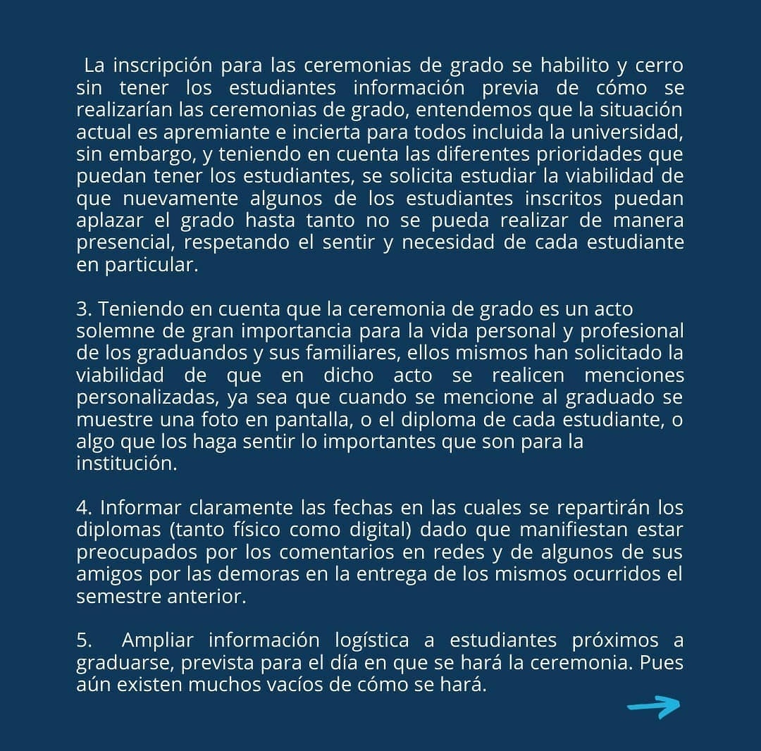 beltranaleja19's tweet photo. @Poligran @rector_poli
Como es posible que otras universidades si hicieran ceremonias virtuales presentando a los estudiantes al menos con una foto y ustedes no? Y se ofanan los directivos de esta universidad de ser los mejores en temas digitales. https://t.co/OWVjN4u6rF