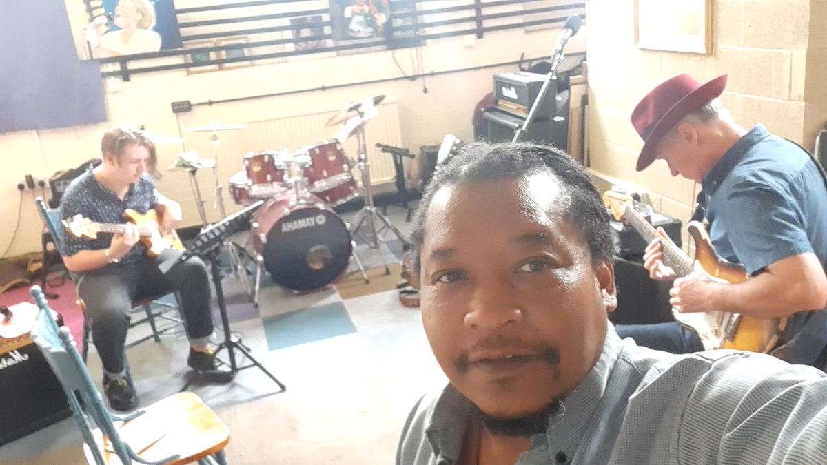 ArtofTonyNero's tweet photo. So earlier today in the studio getting an original piece of music from Chris and Peter for #walkwithtonyππ½ thanks guys https://t.co/hvNFnVYwW6