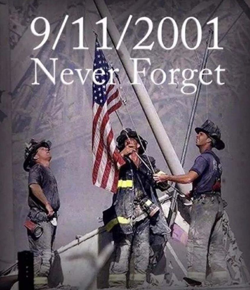 Impossible to forget that morning. God bless all of the people directly impacted on 9/11 and everyone who works tirelessly to ensure it never happens again. 🙏🏼🇺🇸🙏🏼
