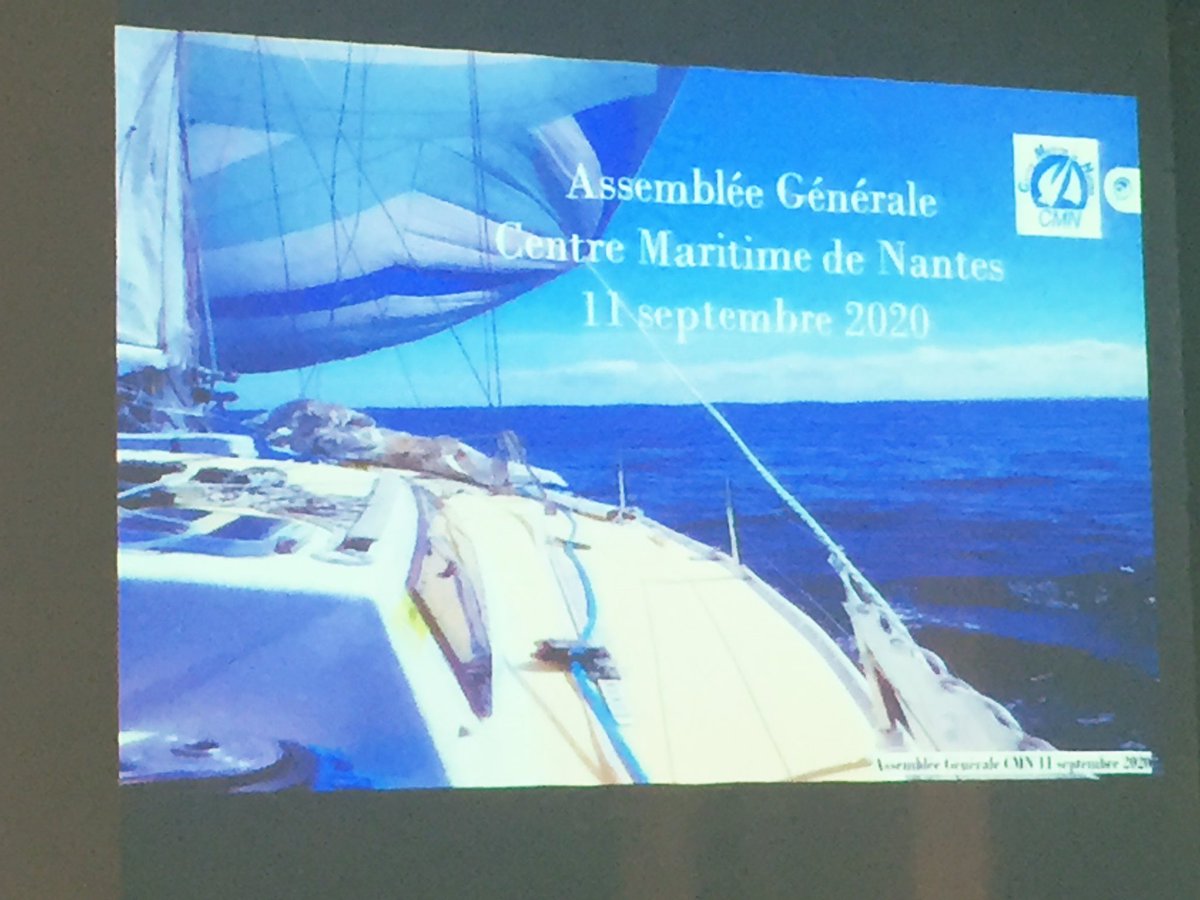 ⛵️C’est la rentrée, c’est l’AG, en attendant d’aller naviguer ⛵️