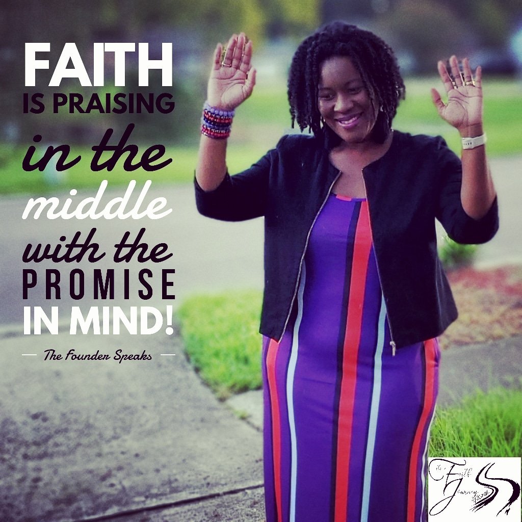 JEWELMIN_INC's tweet photo. Faith is praising in the middle with the promise in mind! #itsafaithjourney #Praise #Promise #ExpectedEnd #Faithisalifestyle #FaithFridays #JEWELMinistriesInc #TheFounderSpeaks https://t.co/r2gETKXPEA