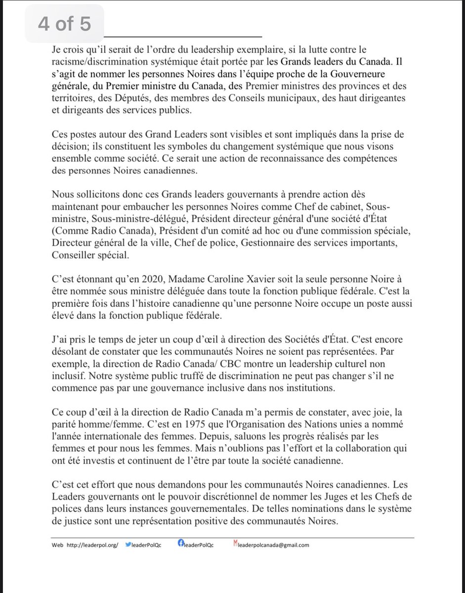 LeaderPOLCanada's tweet photo. (2/2) LeaderPOL est fiers de vous présenter les mots d'ouverture de la présidente devant plus de 10milles fonctionnaires fédéraux à l'école de la fonction publique #fbec #UNADD #CCUNESCO https://t.co/bLyJDqp2Cb