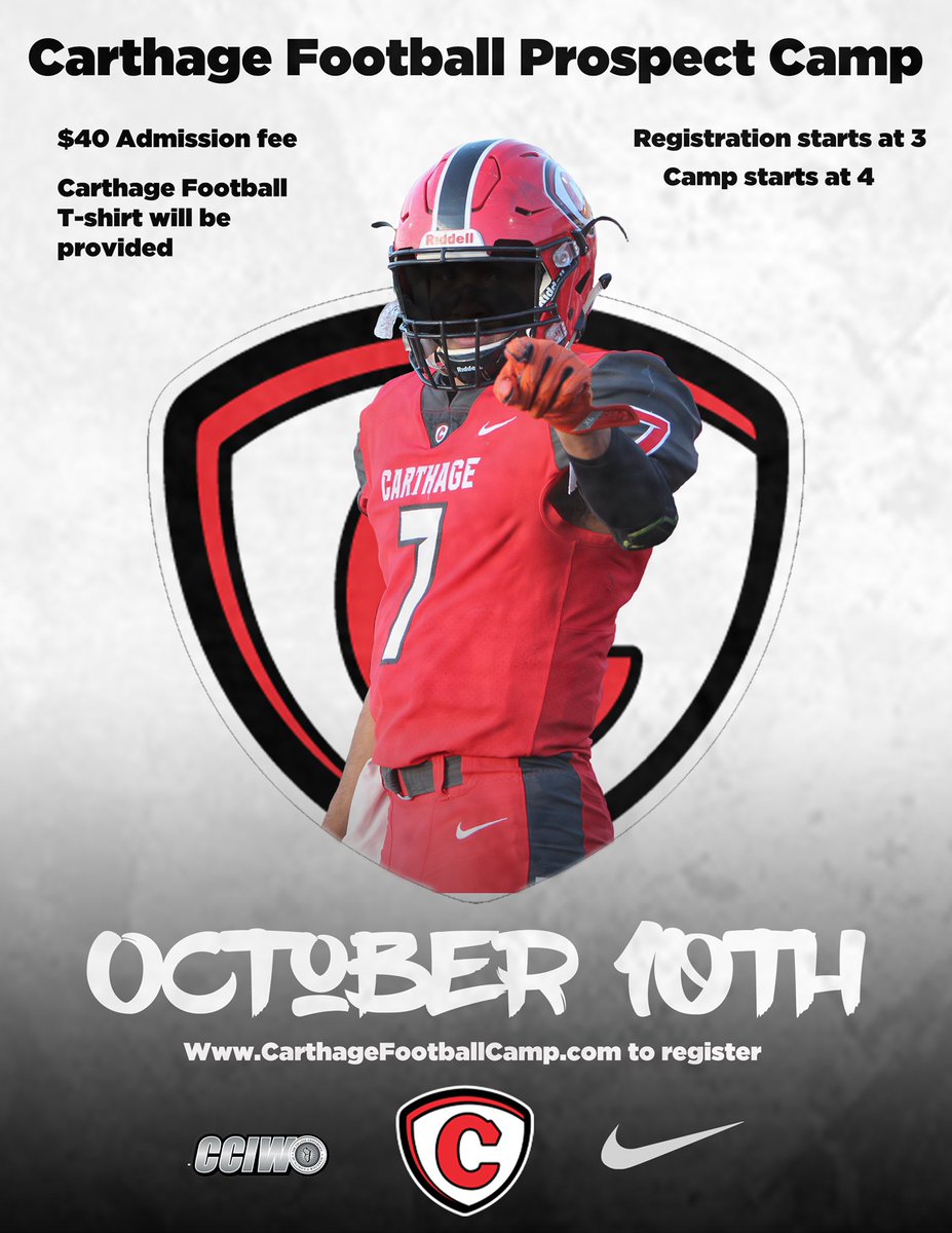 Carthage Football tweet media