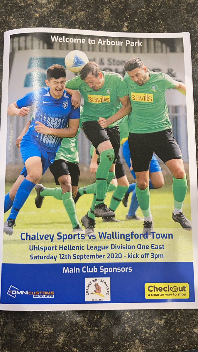 ChalveySportsFC's tweet photo. @ChalveySportsFC v @WallingfordTown 3pm kick off at Arbour Park
Font cover of tomorrow’s program. Thanks to @amprintcopy
@AffordableFooty @NonLgeProgs @NonLgeProgs @NL_Matters @fiberkshire @OxOnFootball @SloughTownST @sloughtownfc
#tomorrowsprogramtoday https://t.co/0A4RWOHiV2