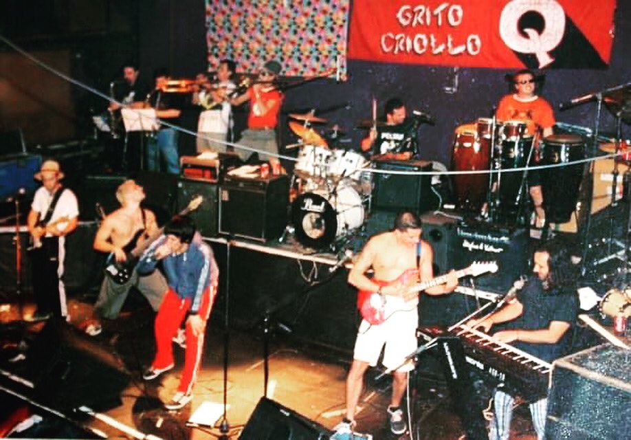 EscuadronQ's tweet photo. Un día como hace 23 años realizábamos un concierto inolvidable en el mítico Doctor Jekyll de Belgrano, Buenos Aires.  Ese mes compartimos marquesina con los @blackuhuruofficial @osparalamas entre otros @fmrockandpop #noventas #escuadronq #rockargentino https://t.co/NbKuSlfpll