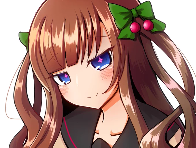 じーっ
#ちぇり絵 