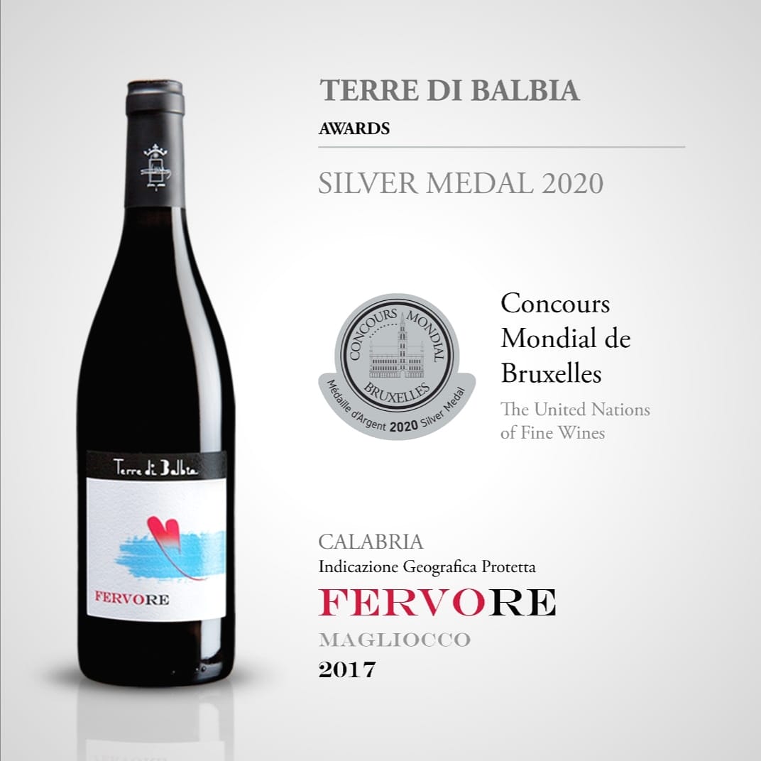 terredibalbia's tweet photo. FERVORE medaglia d'argento al Concorso Mondiale di Bruxelles, per il secondo anno consecutivo! 🌍🏆🏅😃❤️ #terredibalbia #fervore #concoursmondialdebruxelles #medailledargent #silvermedal #magliocco #bio #vibobiologico #organicwine #redwine #winelover #winelovers #vinoitaliano https://t.co/CKFxWq18NS