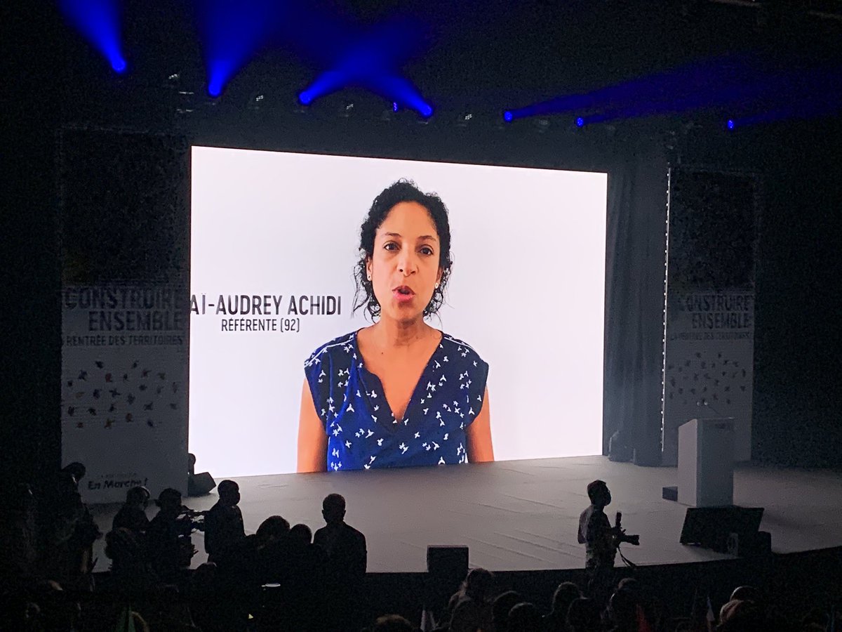 Belle énergie à l’ouverture de #RentreeLaREM2020 à Amiens avec les <a href="/JAM/">JAM</a> ou @92enmarche est très bien représenté ! <a href="/Bai_Achidi/">Baï-Audrey Achidi Martiano</a>