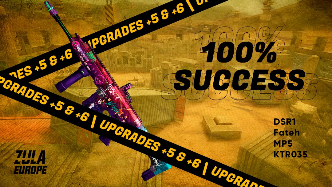 100% of success in upgrades to level +5 and +6 has just started! GOOO