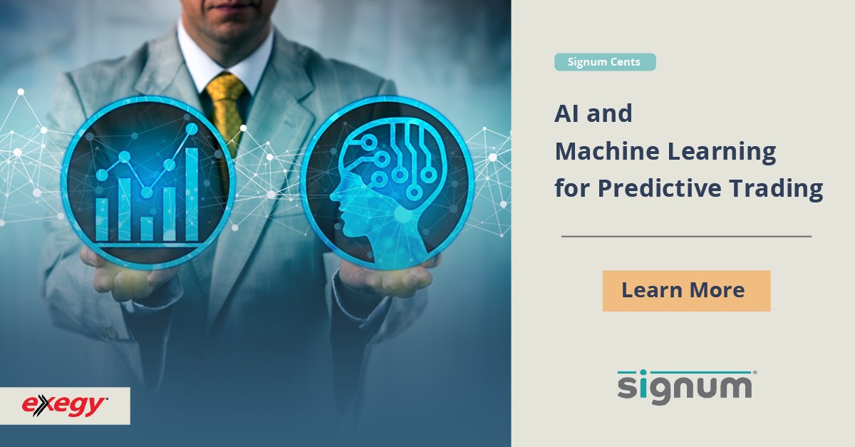 Predictive signals become increasingly important as the latency race matures. Trading signals allow algos to be predictive, improving their effective “speed”. Learn More in Part 1 of series. https://t.co/XVcnxCUxWV #exegy-signum #trading #marketdata #latency https://t.co/4rFwBHJZYx