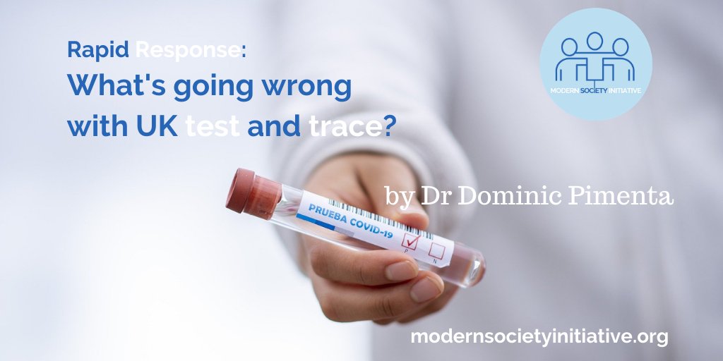 A Rapid Response Thread for  http://modernsocietyinitiative.org  ( @msiuk_)"What is going wrong with  #COVIDUK test and trace?"Sept 10th 2020Full article:  https://modernsocietyinitiative.org/latest-research/f/rapid-response-what-is-going-wrong-with-uk-test-and-trace Keep reading for  #thread  