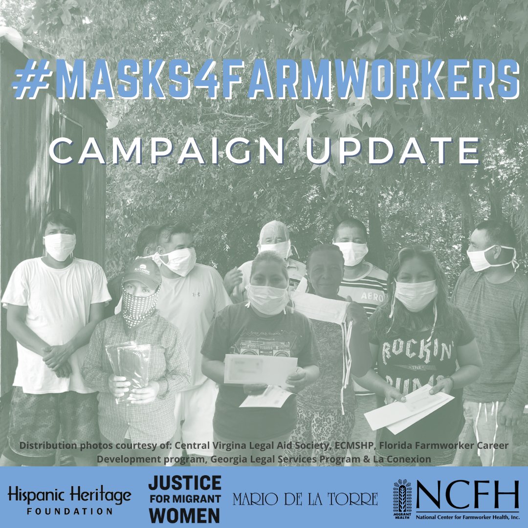 mujerxsrising's tweet photo. 🚨🚨CAMPAIGN UPDATE 🚨🚨

We could not be prouder to unveil the latest status update from the Farmworker’s Pandemic Relief Fund that we’ve been administering alongside partners @FarmerHealth  @hhfoundation &amp; @Fshndsnr! https://t.co/pwY4SJnMIh